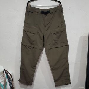 Vintage The North Face Short Court Cargo Convertible Pants & Shorts Size L